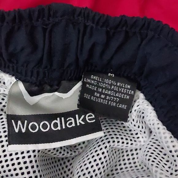 NWT Woodlake Sport Shorts Red & Blue - Picture 6 of 9